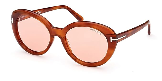 Sunglasses FT 1009 Lily- 02 53Y Shiny Blonde Havana, t Logo/Photoch, Shiny Blonde Havana, "T" Logo / Photochromic Pink, 55/19/140